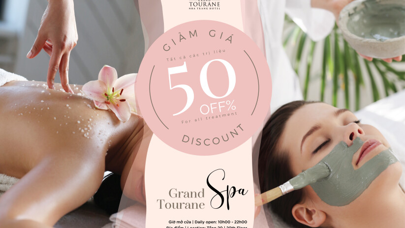 50% discount for Spa